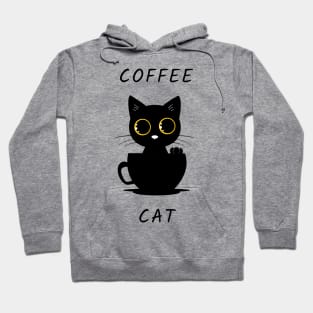 Coffee cat Hoodie